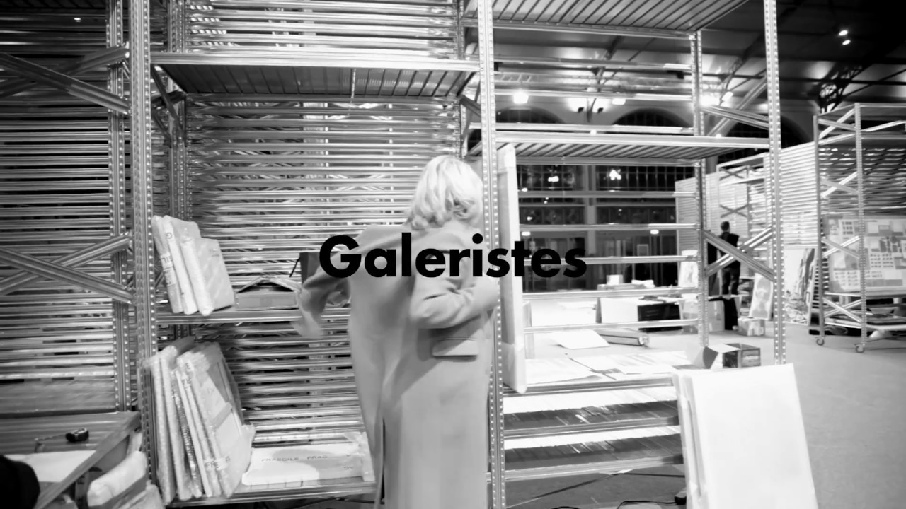 Une journée à Galeristes | Le montage du salon