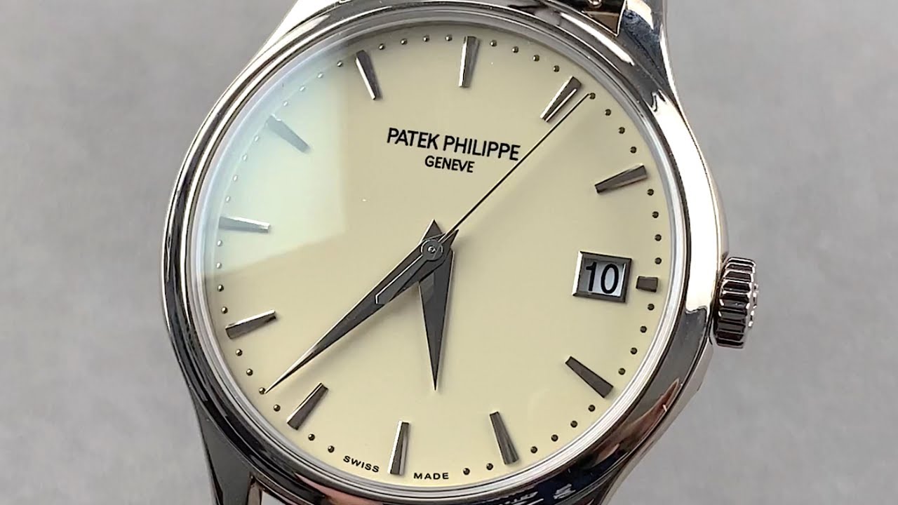 Patek Philippe Calatrava 5227G-001 - White Gold Ivory Dial Dress Watch Review