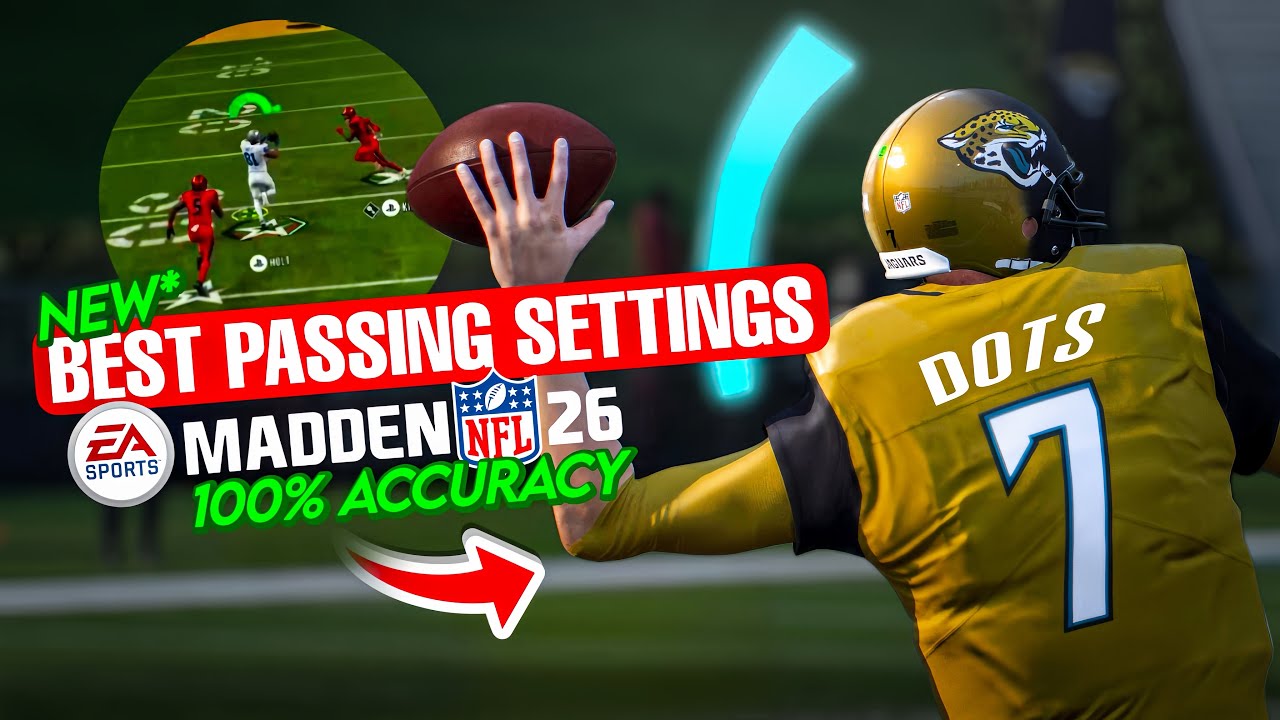 Best passing settings to INSTANTLY improve in Madden 26! 