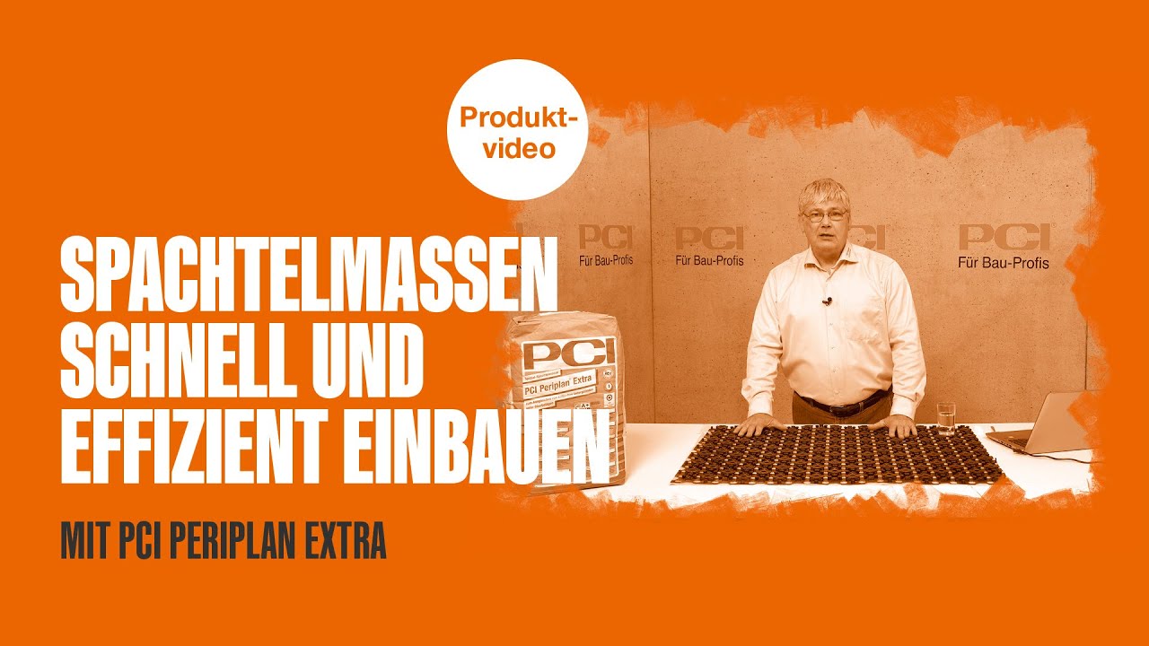 Spachtelmassen schnell und effizient einbauen
