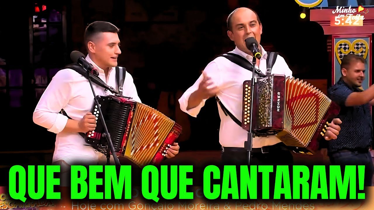 🎤 Que Bem que Cantaram! Gonçalo Moreira e Pedro Mendes na Desgarrada! 🔥