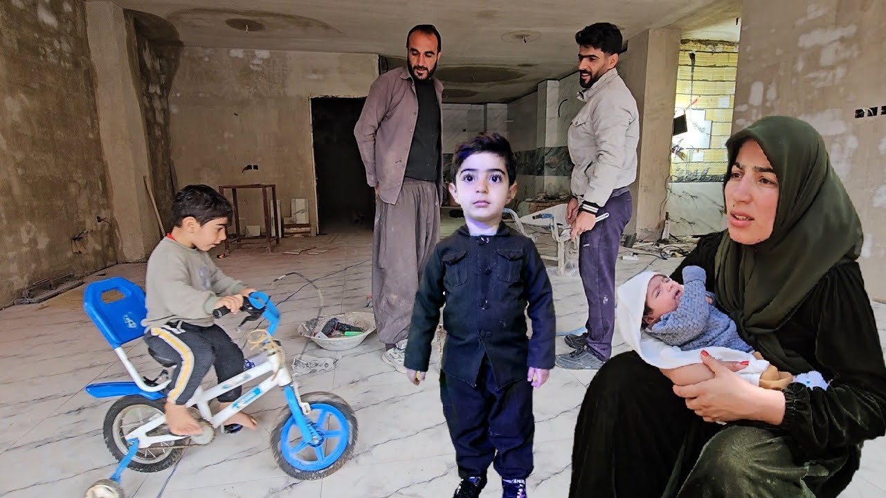 A Pleasant Day: Meeting Saleh&rsquo;s New Baby & Building the Kitchen at Saleh & Sadri&rsquo;s Home