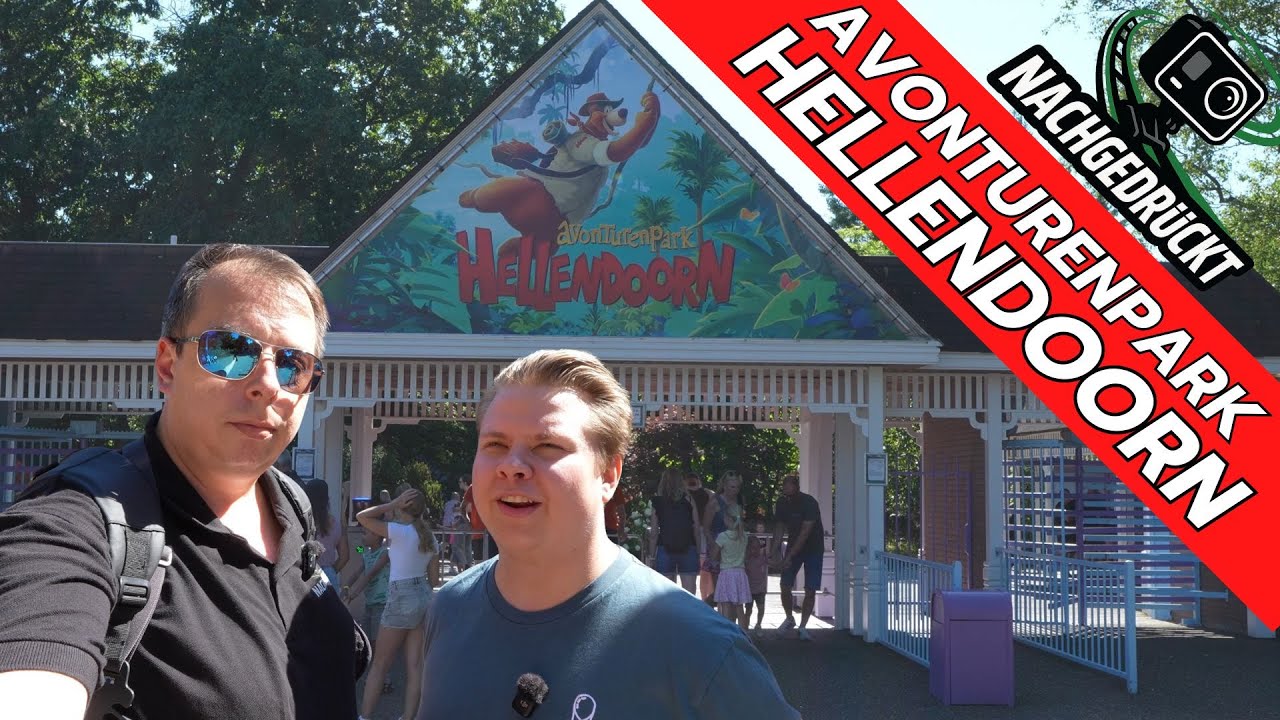 Avonturenpark Hellendoorn: Erstbesuch in den Sommerferien | VLOG 4k