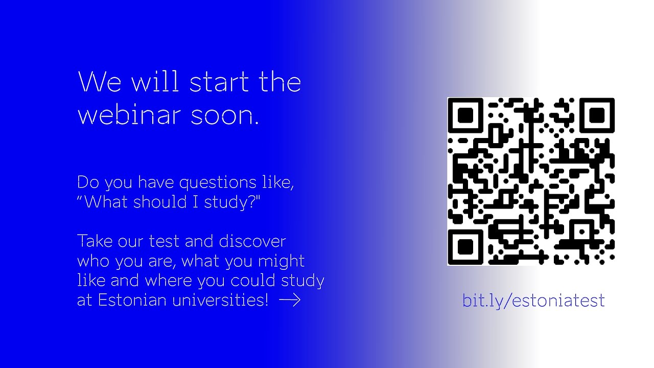 Study in Estonia Webinar for Applicants 2024
