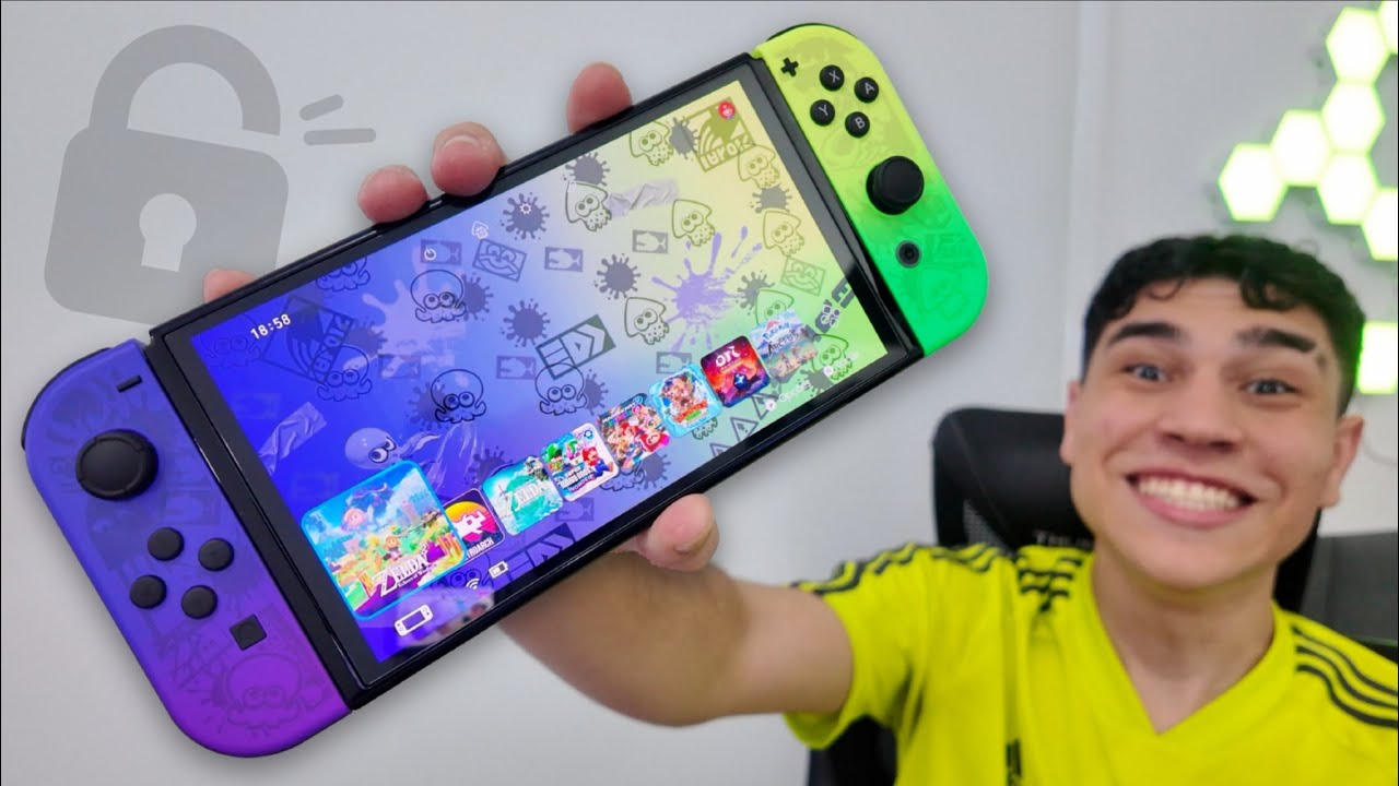 Comprei um SWITCH OLED já DESBLOQUEADO em 2025 (valeu a pena?)