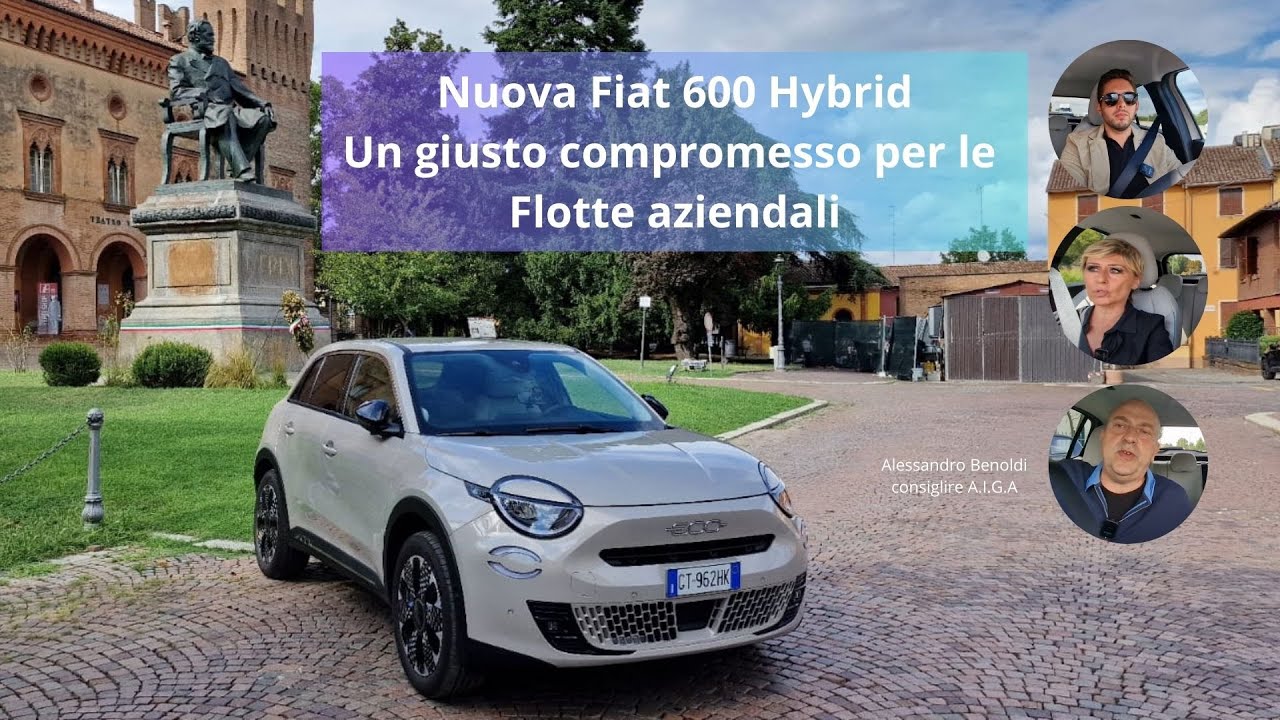 Nuova Fiat 600 Hybrid - Un giusto compromesso per le flotte aziendali