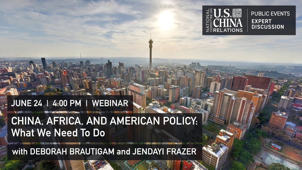 China, Africa, and American Policy | Deborah Brautigam, Jendayi Frazer