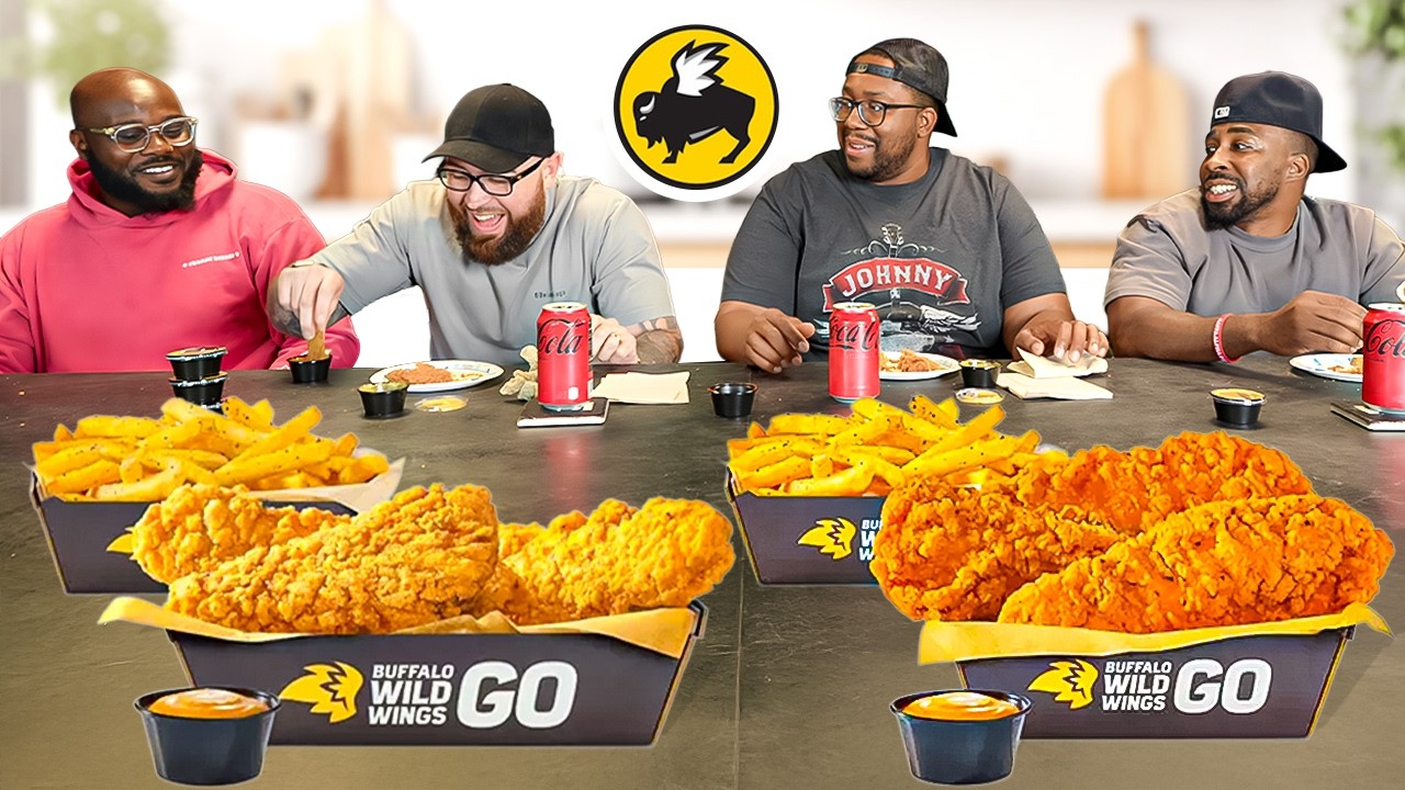We Tried Every Chicken Tender At Buffalo Wild Wings!