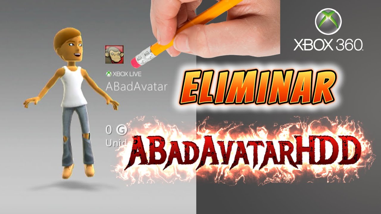 🚨👀 Como ELIMINAR ABadAvatarHDD del XBOX 360