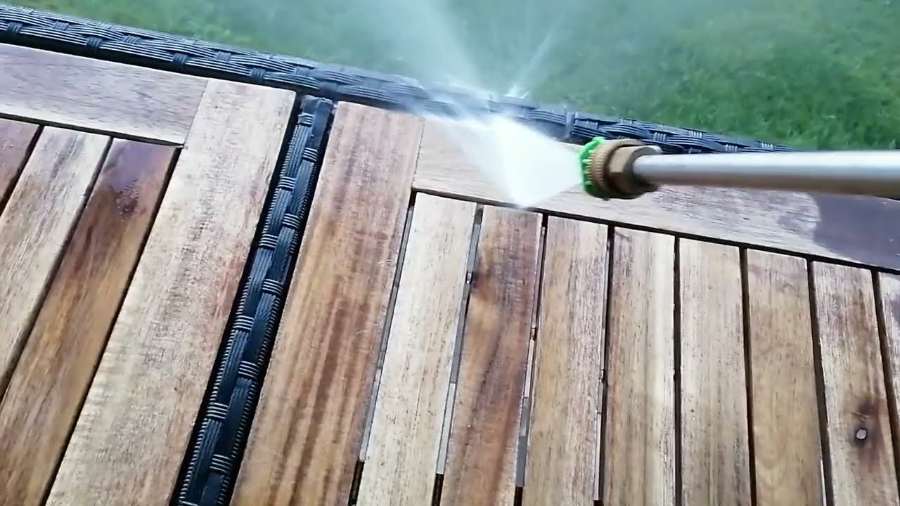 Karcher czyści drewno EFEKT WOWW