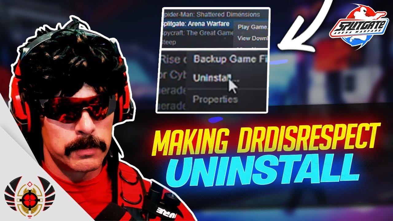 Kephrii makes Dr. Disrespect UNINSTALL. (Ft. Summit1G)