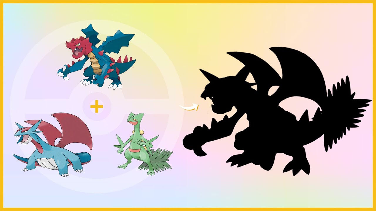 Pokemon Fusion | Druddigon + Sceptile + Salamence