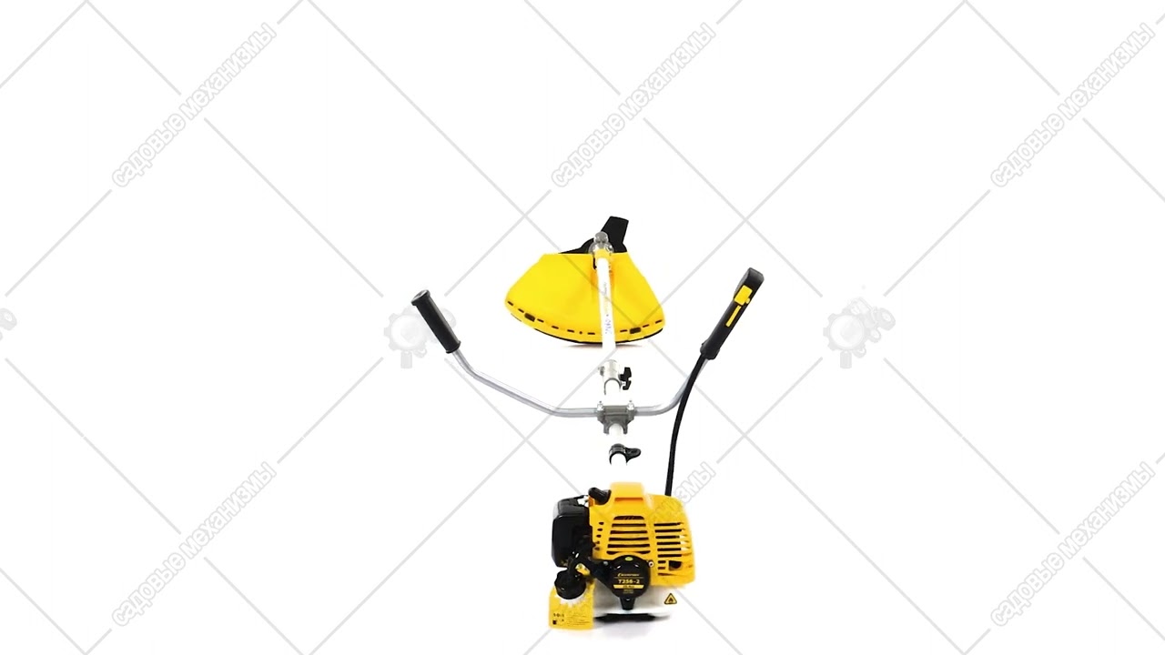 Бензокоса Champion T256-2 3D обзор.