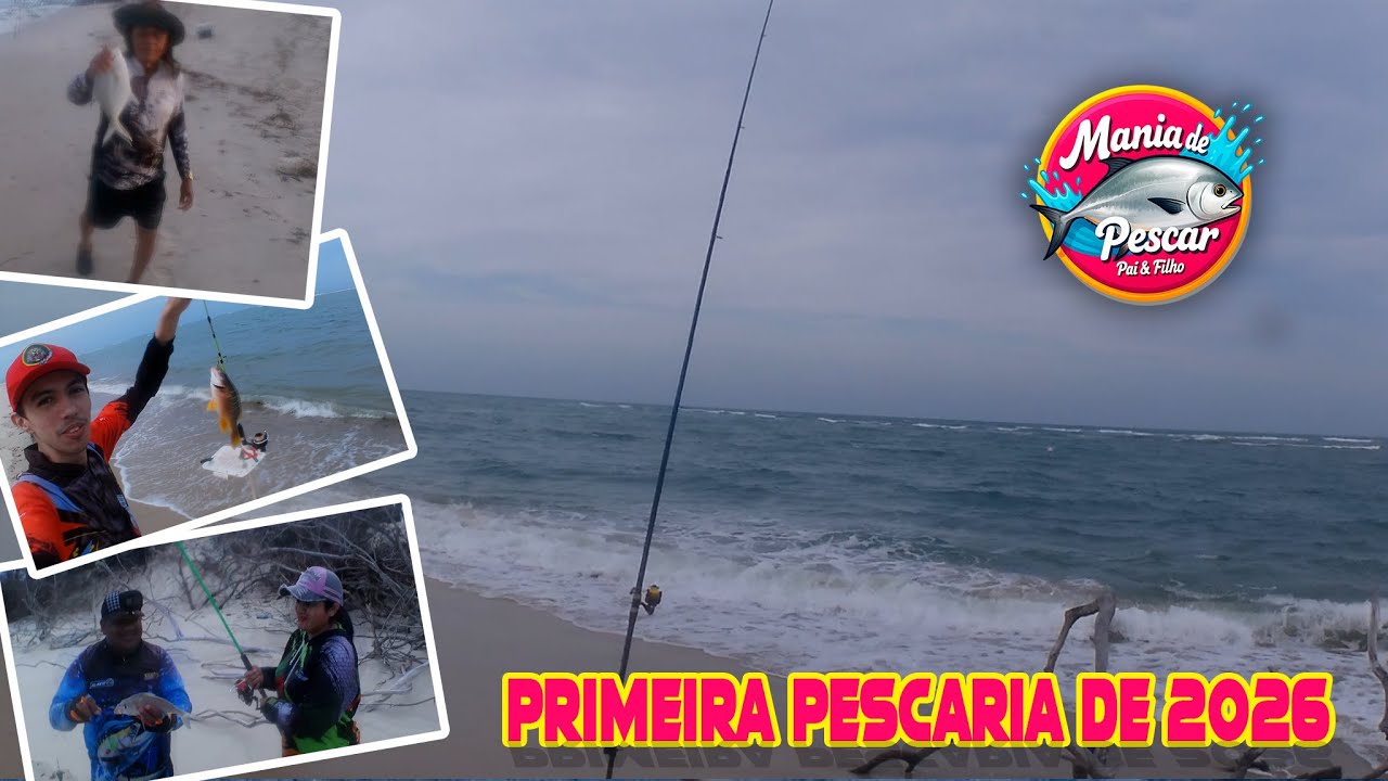 NOSSA PRIMEIRA PESCARIA DE 2026 #gratidão #pescaria