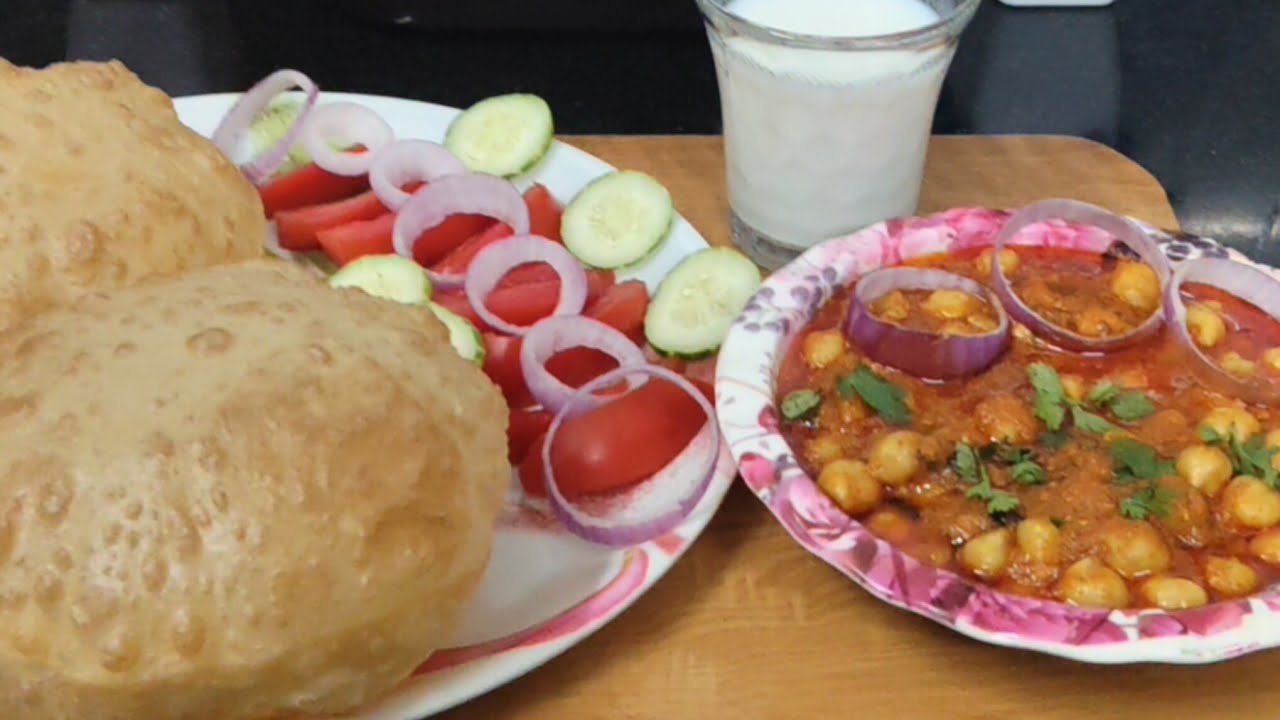 Masala Chhole Puri #ritsvibes 