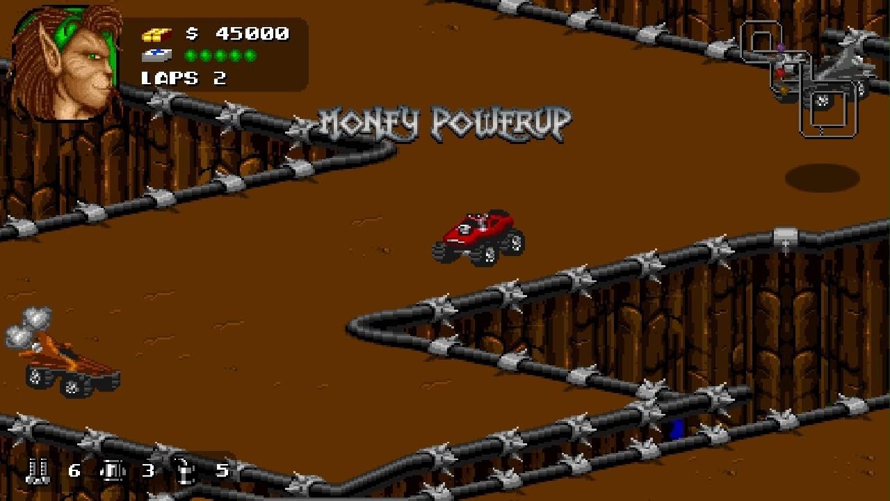 Rock N Roll Racing #9 (Veteran Difficulty)