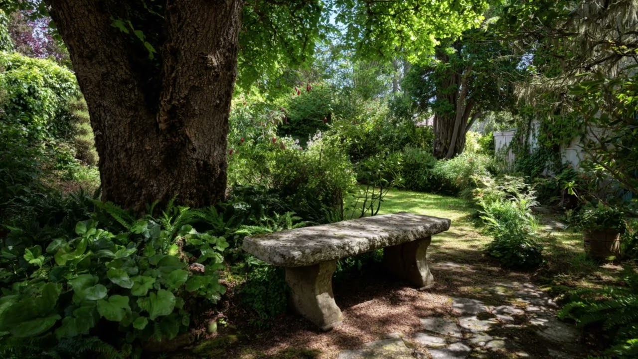 A Calm Garden Space at Home