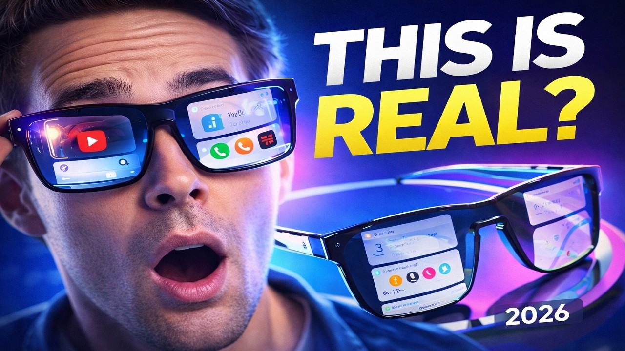 Top 5 Smart Glasses You MUST See in 2026 😱 | Best Smart Glasses Ranked