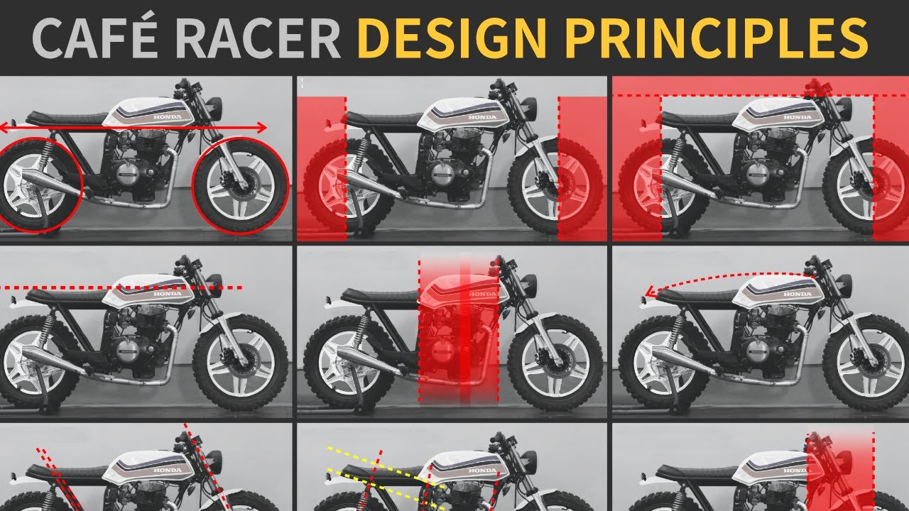 Руководство по проектированию Cafe Racer — не уродуйте свою сборку! Honda CB400 Cafe Racer, сборк...