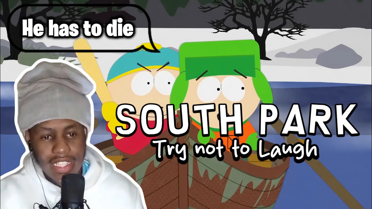 I reacted to South Park's funny moments