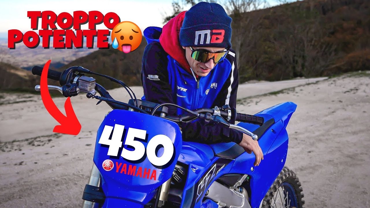 IL 450 TI DISINTEGRA 😮‍💨 YAMAHA YZ450F 2023 A CINGOLI