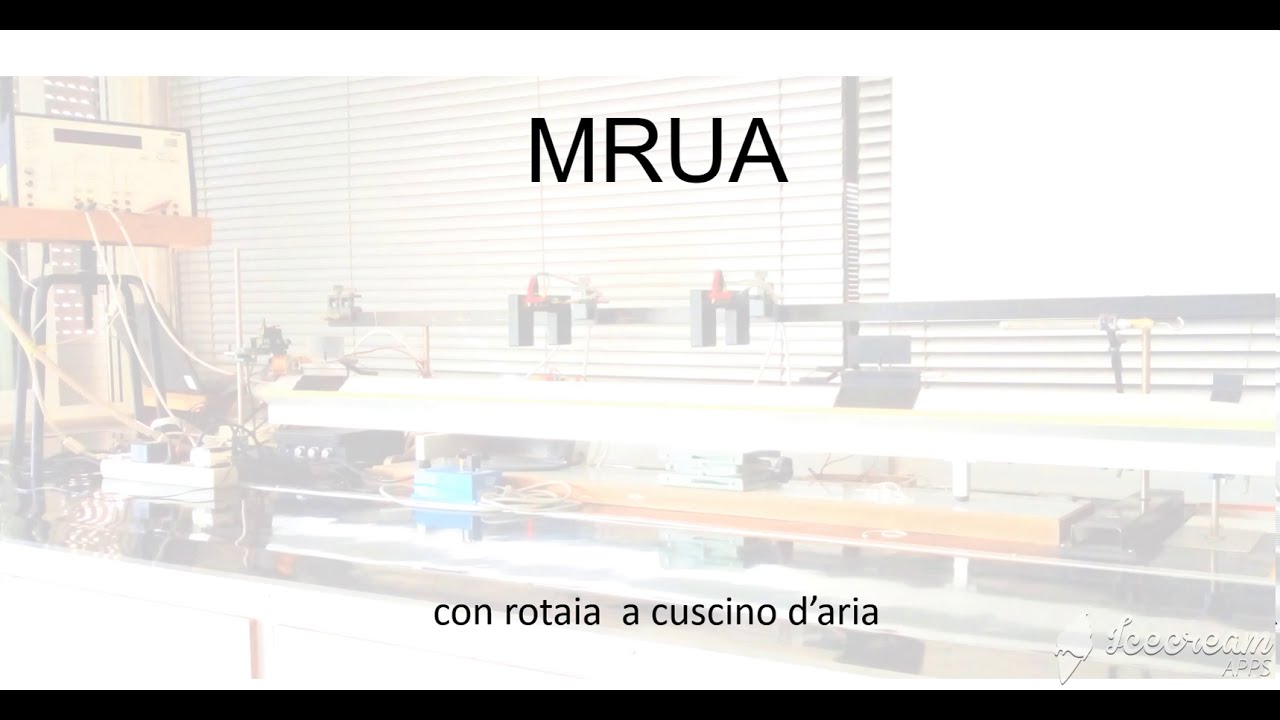 MRUA con rotaia a cuscino d'aria