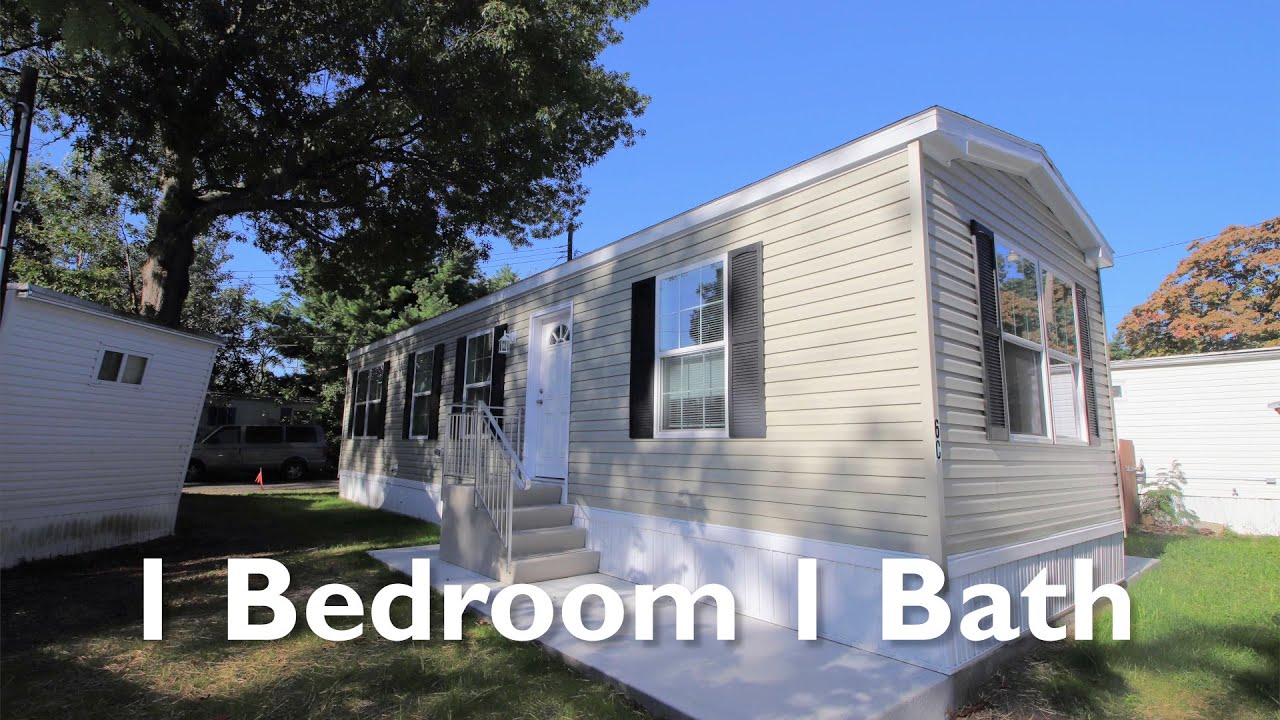 6-C Princeton Beach Estates SOLD House Tour 1 Bedroom Manufactured Home Brick NJ www.DolanHomes.com