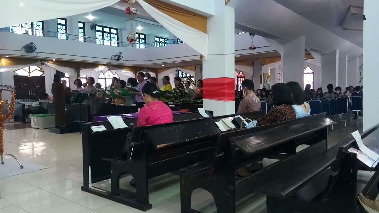 Dina Tubu Kristus - Koor Ina Exaudi HKBP Bengkulu , Lingkar Barat.