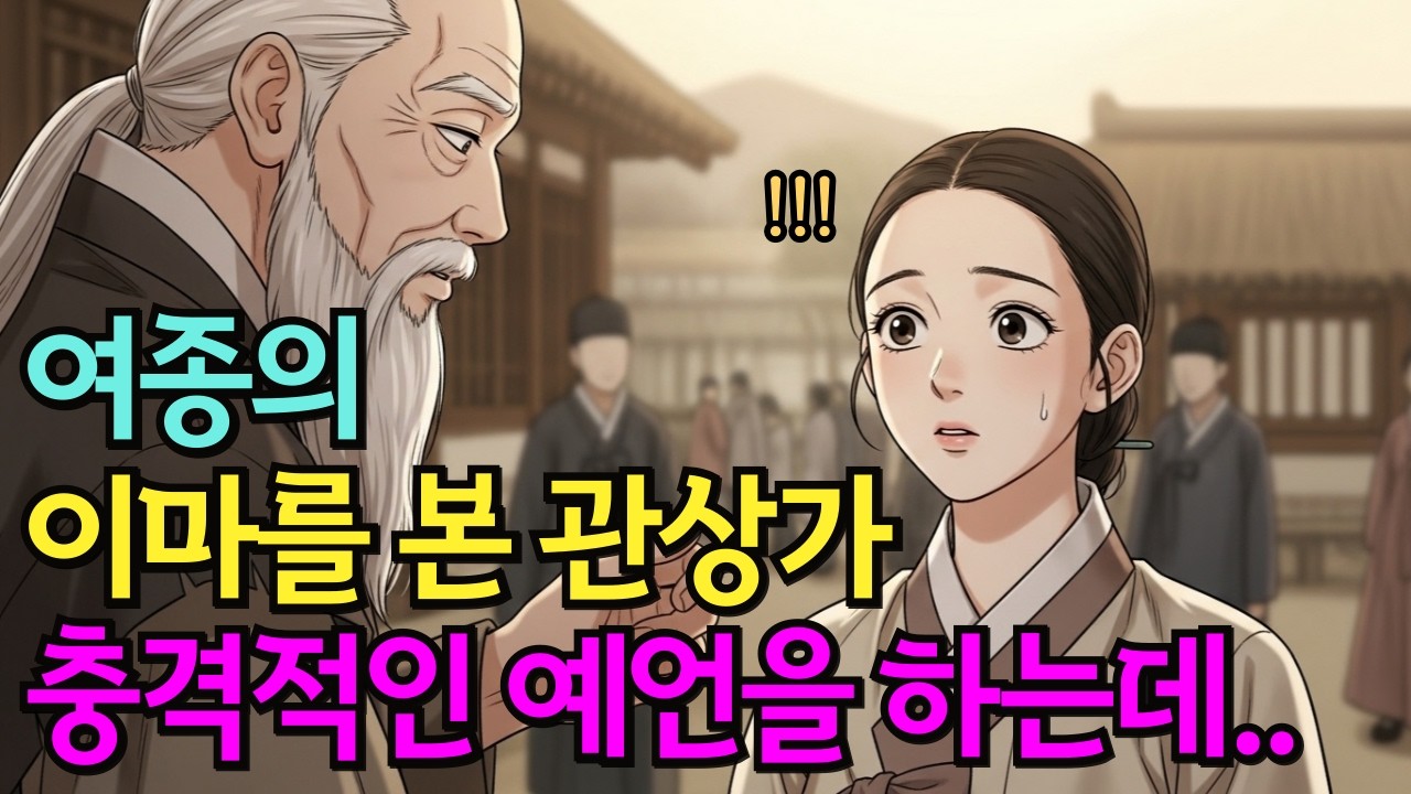 여종의 이마 보고 경악한 관상가... 그 충격적 예언 | 전래·민담·야담·설화·옛날이야기