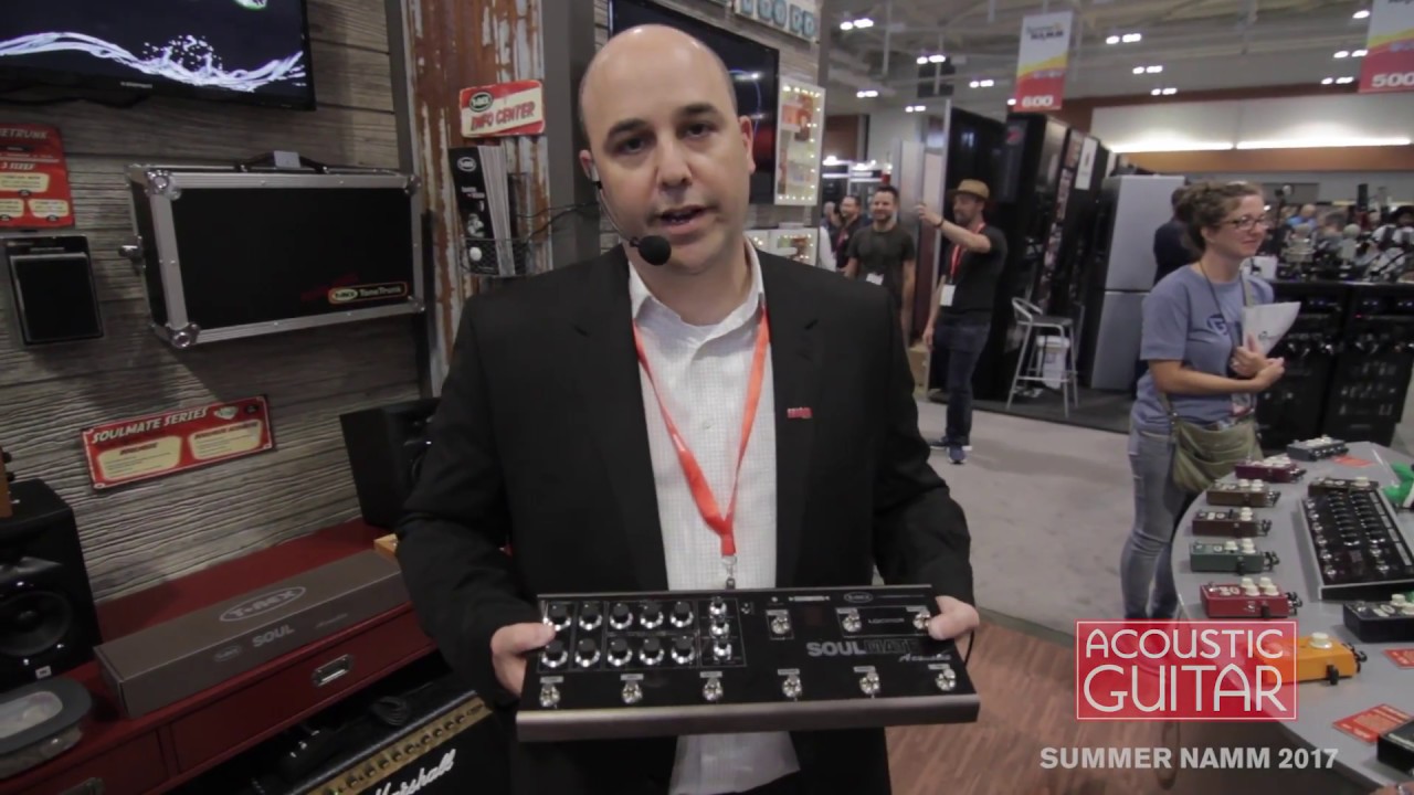 T-Rex Engineering Shows New SoulMate Acoustic Multi-Effects Pedal at Summer NAMM 2017