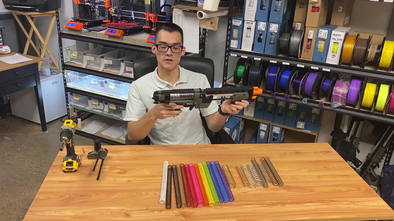 Guide to Springs for Nerf Springer Blasters