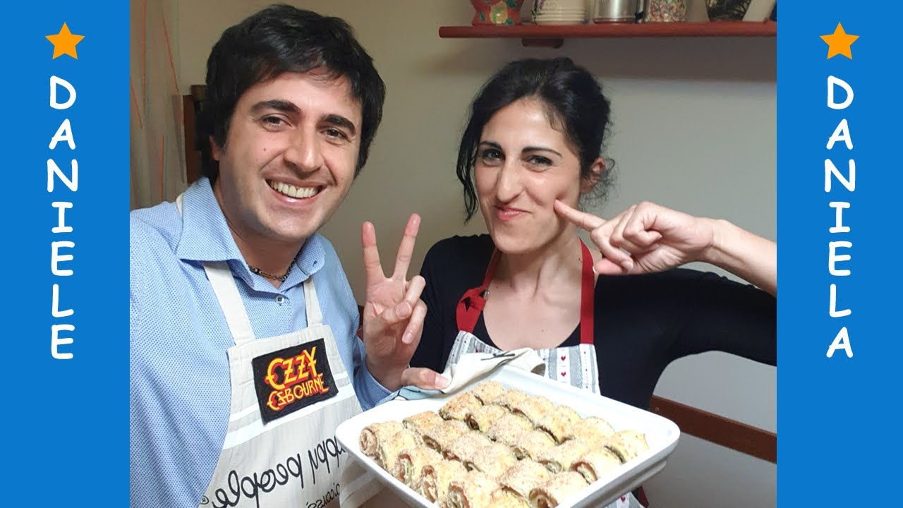 Involtini di zucchine con prosciutto e scamorza - Ricetta