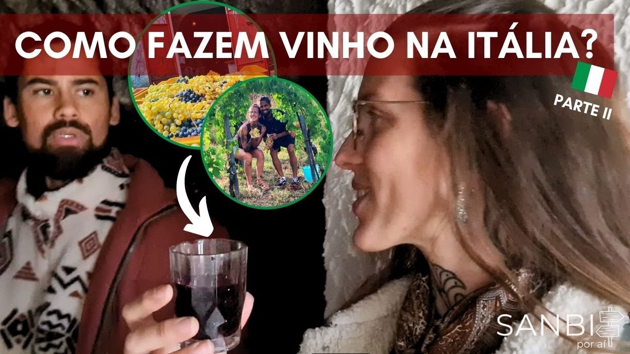 O PROCESSO ITALIANO DE VINHO QUE VOCÊ NUNCA VIU | Da uva à taça com uma família italiana | Parte II