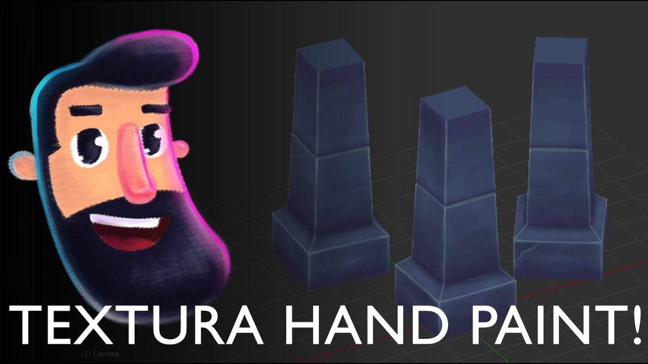 Texturização hand painting no Blender