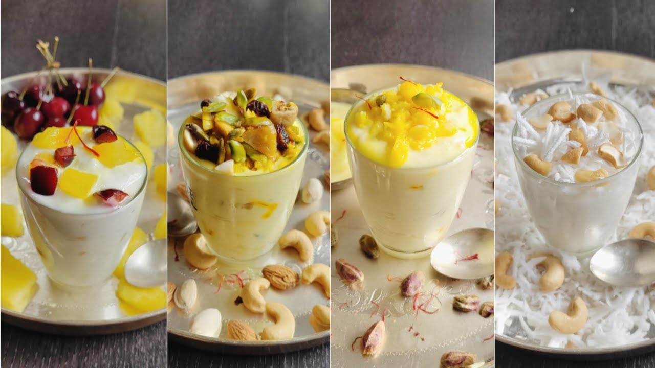 Janmashtami Special Bhog/Recipes in Hindi 😋 Pineapple - Panchratna - Rasamalai - Raja Rani SHRIKHAND