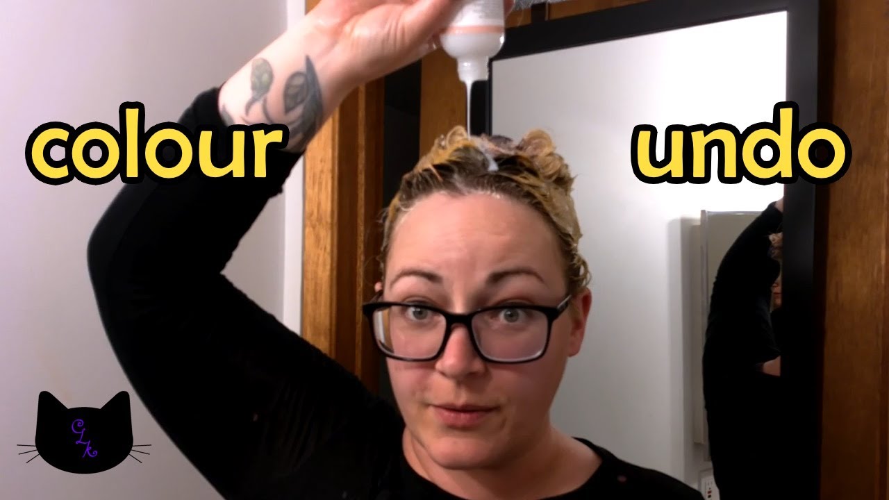 Colour Undo on yellow, orange, red, and black