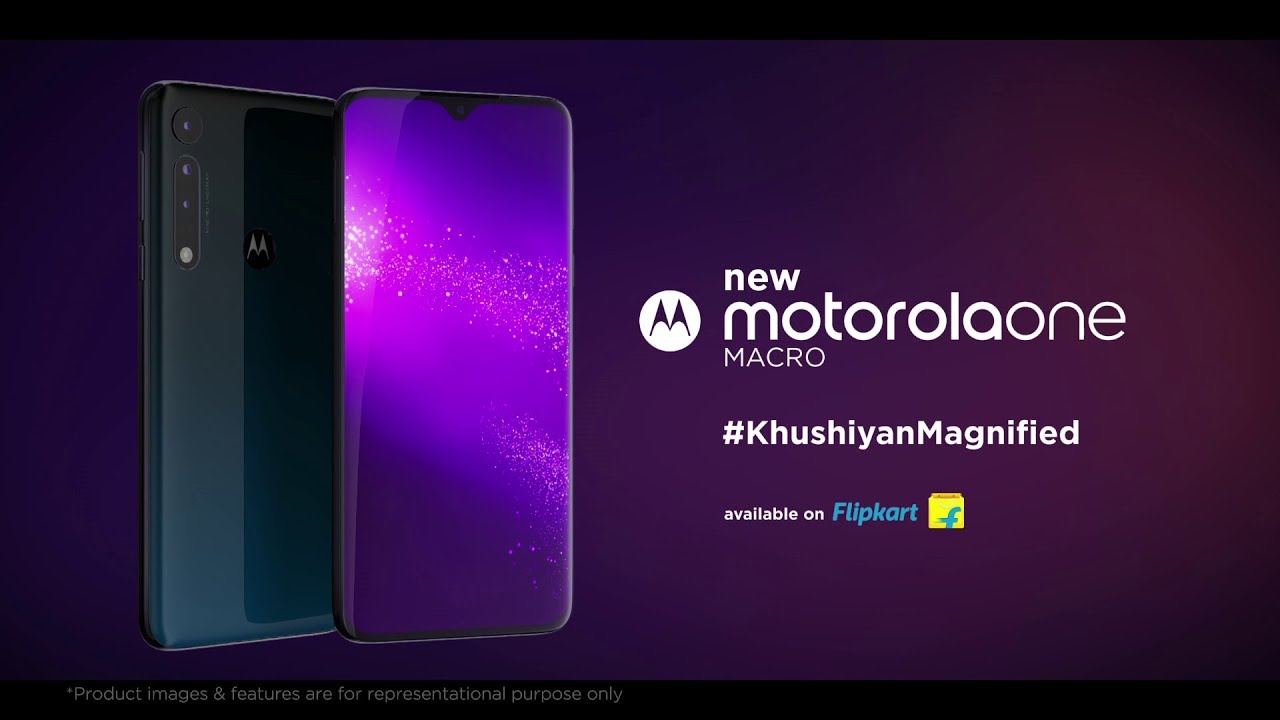 Introducing the new motorola one macro | #KhushiyanMagnified