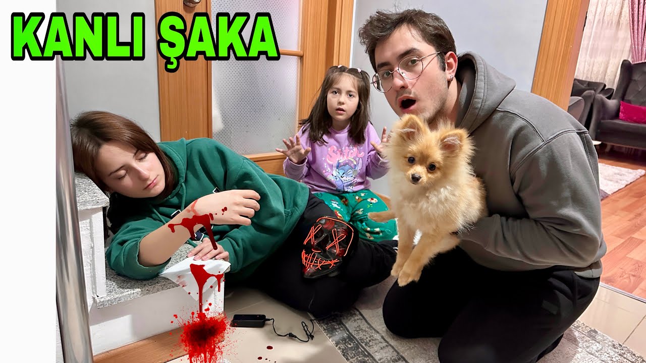 EYVAH‼️KANLI KIŞKIRTMA ŞAKA‼️HİRANUR AİLESİ ZEYNEP 