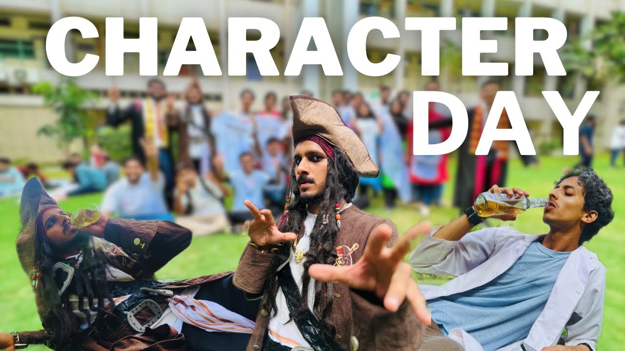 Character Day in Dawood University Graduation Week | Life in DUET |