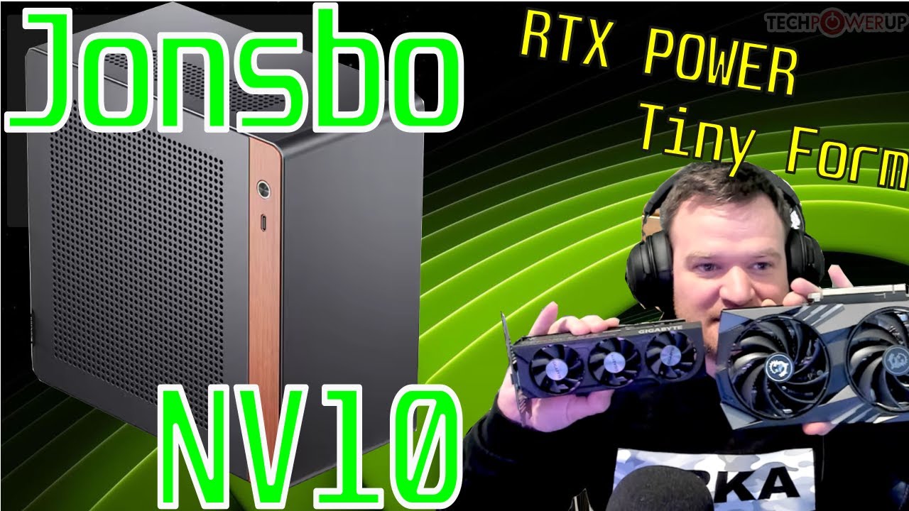 Best Tiny Gaming PC, Jonsbo NV-10 4.5L