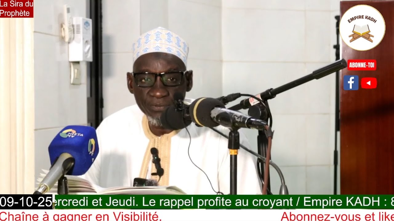 Imam Madou Koné la Sira du Prophète Mohamed S.A.W le rappel profite au croyant (25)