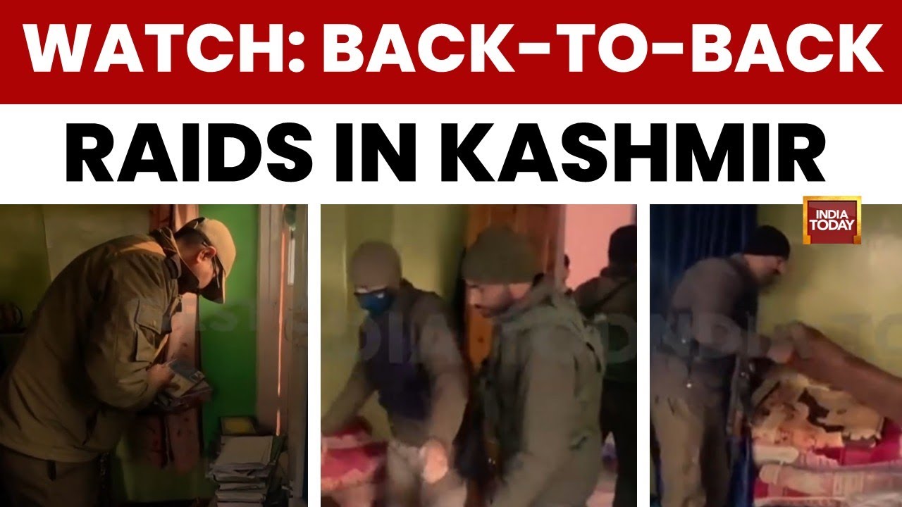 Doctors of Death: J&K Terror Module Behind Delhi Blast, Raids Across Kashmir Valley | India Today