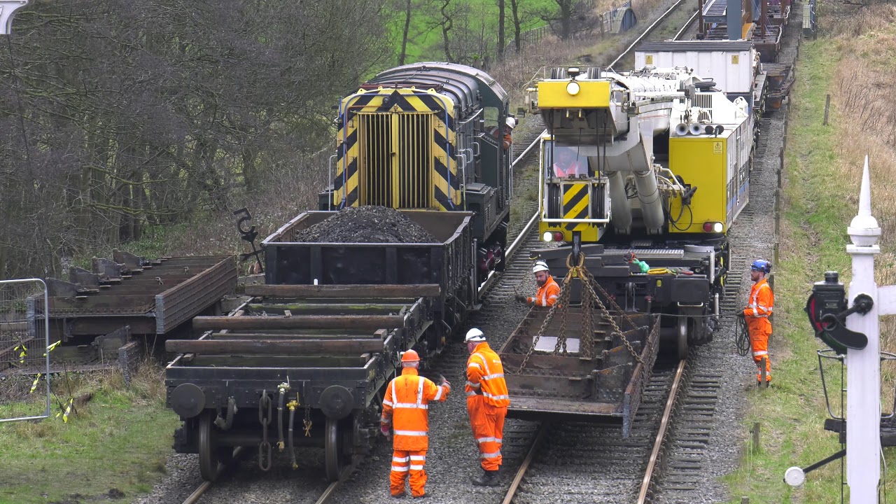 Bridge 27 removal at Goathland Station on the North Yorkshire Moors Railway (Update 3)