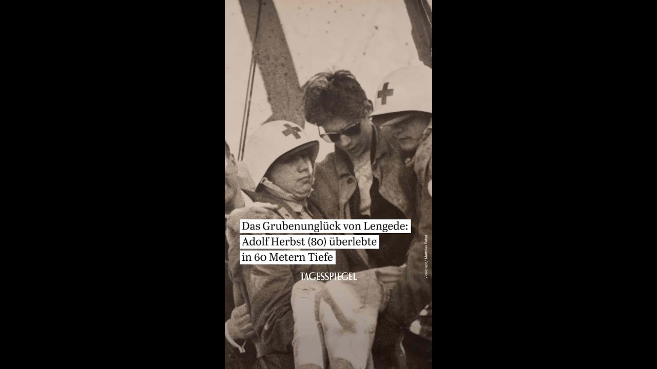 Grubenunglück in Lengede vor 60 Jahren: Adolf Herbst ist der letzte Überlebende #bergbau #unglück