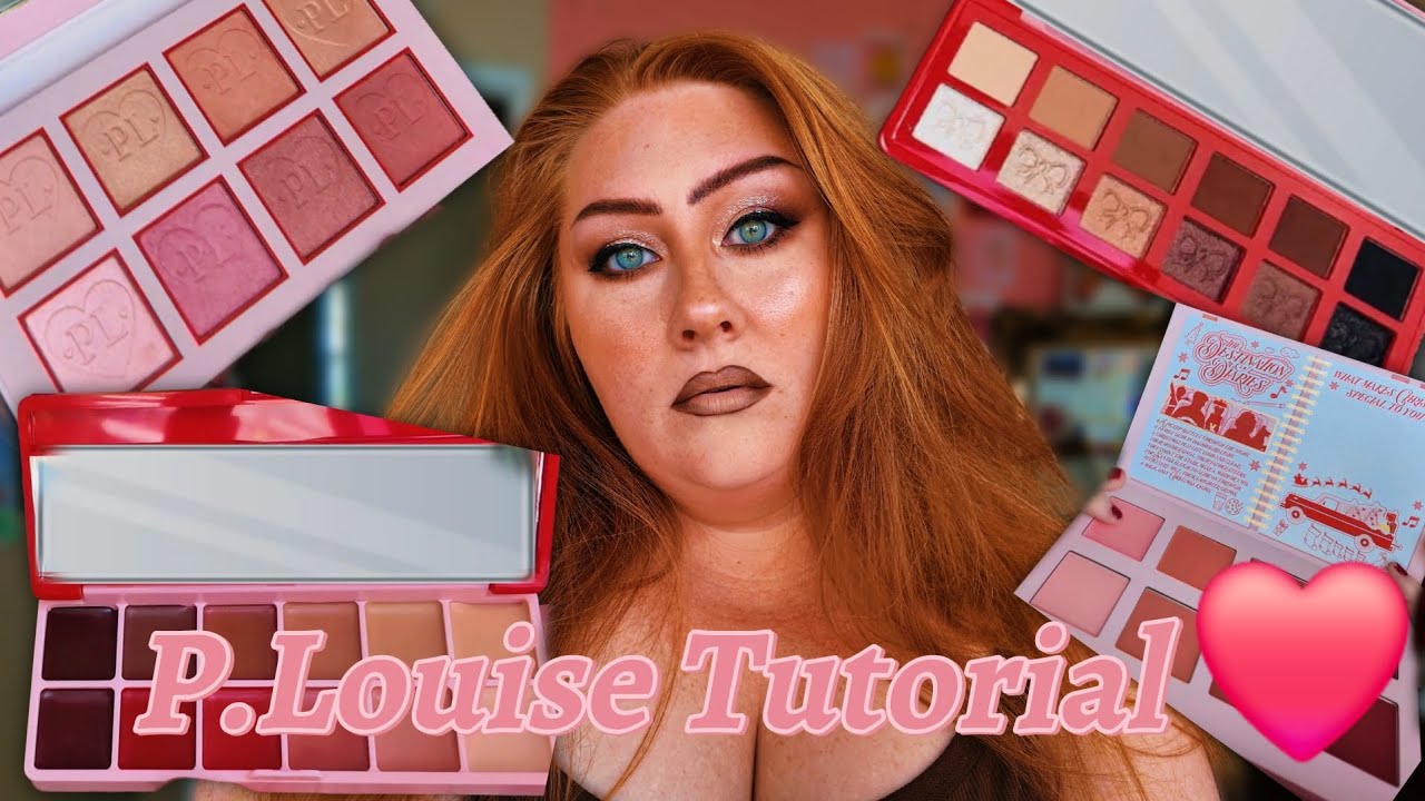 Makeup Tutorial  of the [ P. louise Advent calendar products ] 😍  