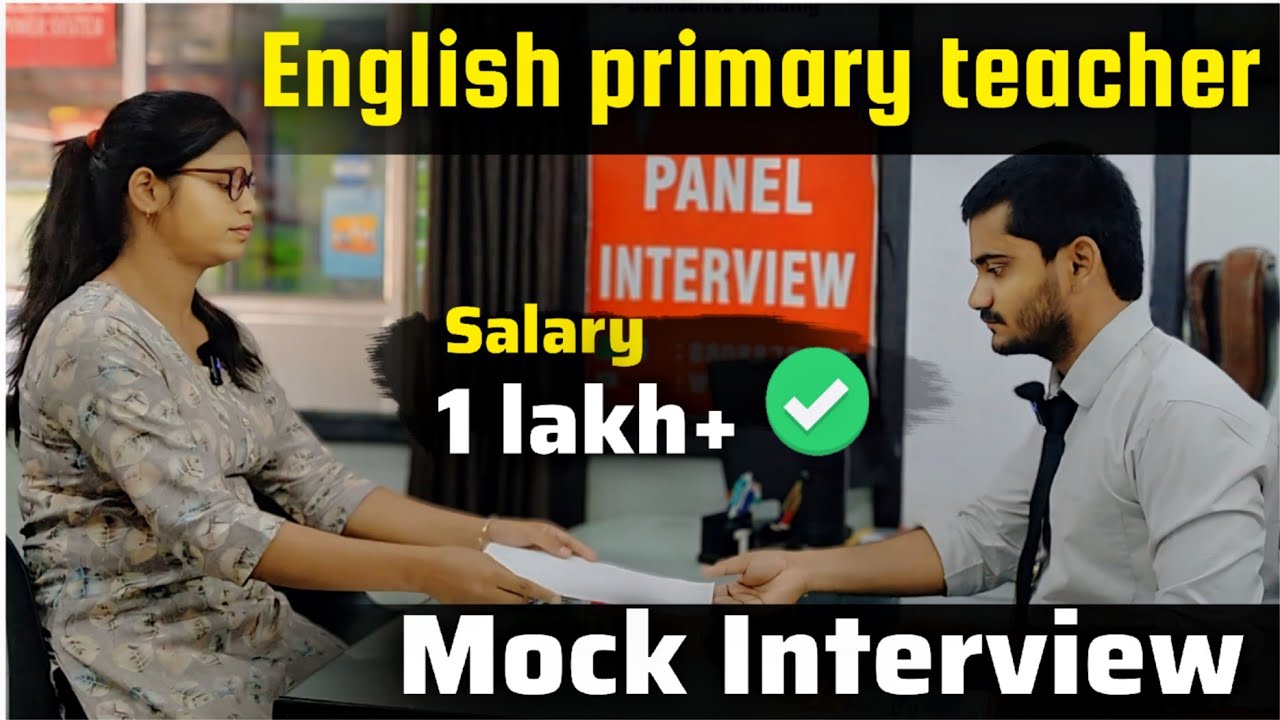 Primary Teacher Mock Interview | best Primary teaching | How to crack teaching interview | Teaching