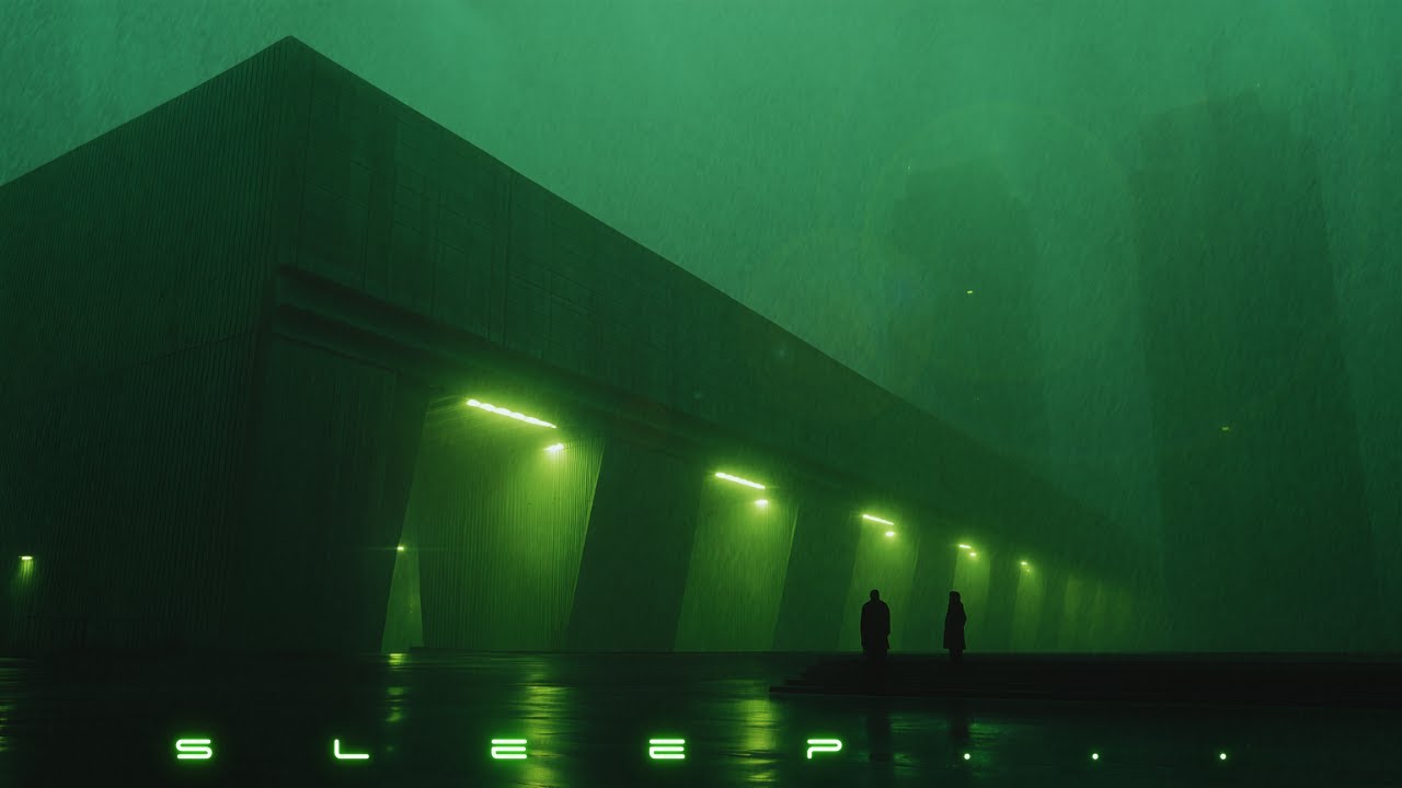 sleep... | Cyberpunk Ambient Mix | Blade Runner Ambience & Rain | Continuous Mix for Focus & Sleep