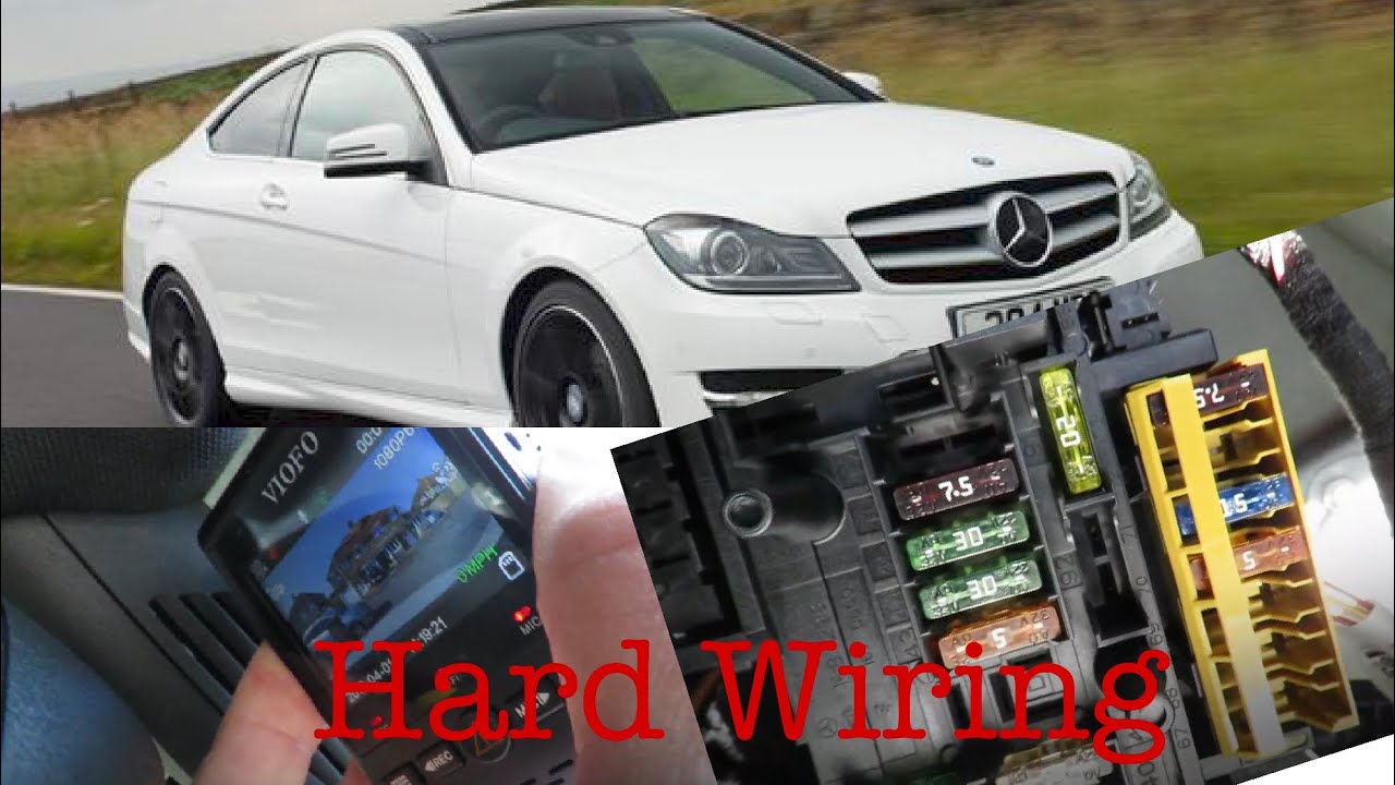 Hard Wire Dash Cam To Mercedes C-Class W204 (Part 1)