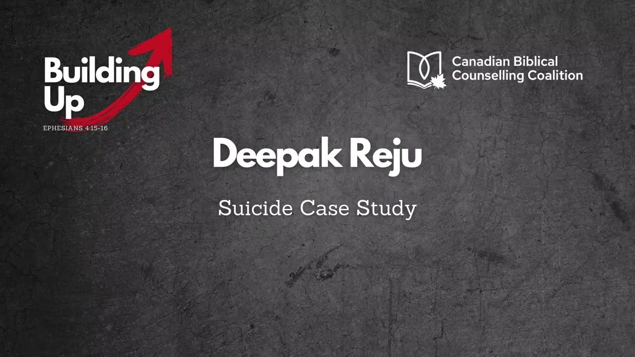 2024 Conference - Deepak Reju - Suicide Case Study