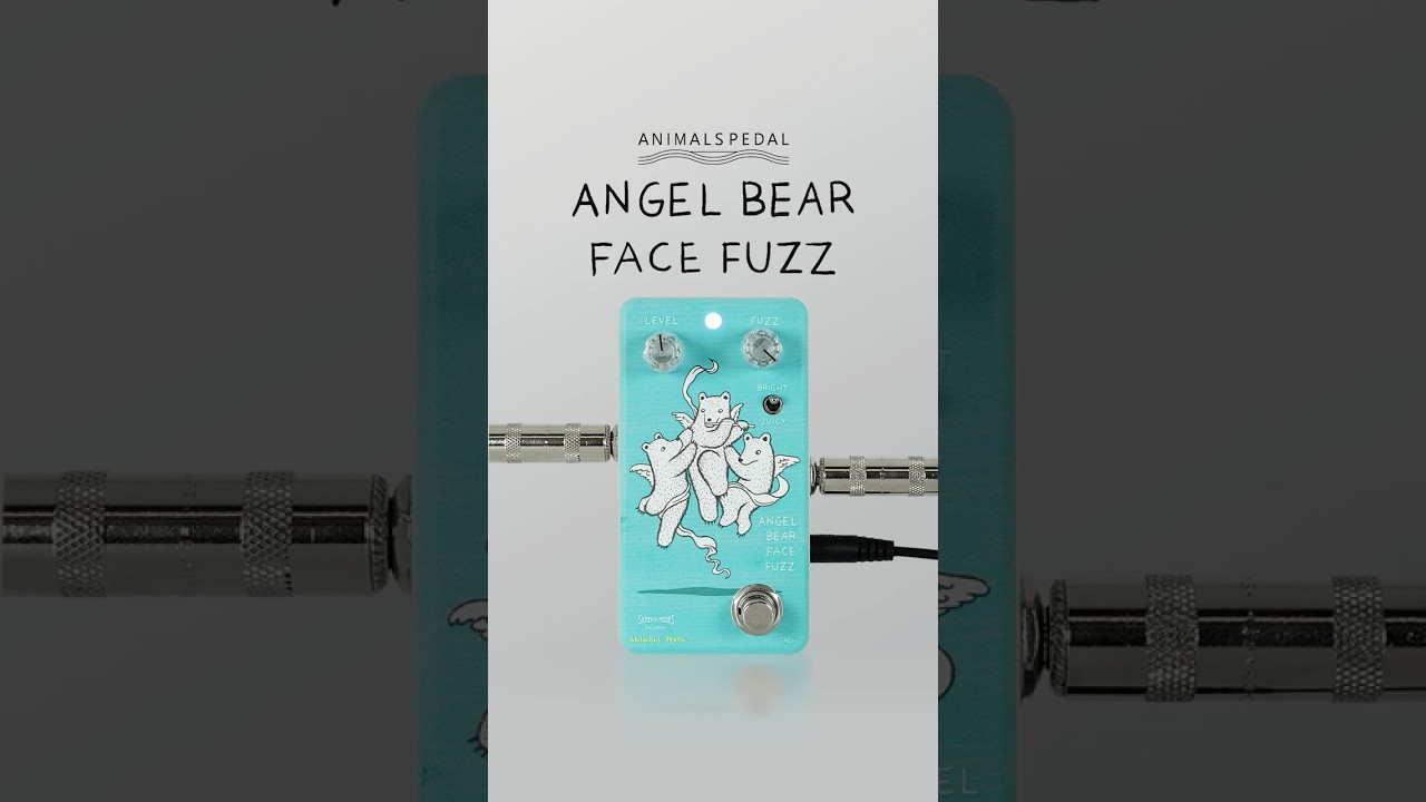 極上シリコンファズフェイス | Animals Pedal ANGEL BEAR FACE FUZZ 